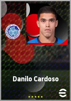 Danilo Cardoso eFootball 2026 player card, 67 OVR CB