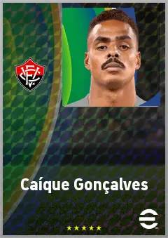 Caíque Gonçalves eFootball 2026 player card, 70 OVR DMF