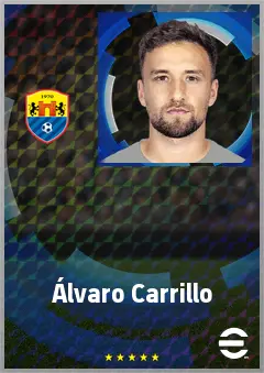 Álvaro Carrillo eFootball 2026 player card, 70 OVR CB