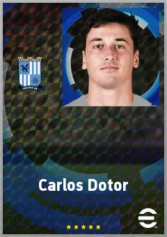 Carlos Dotor eFootball 2026 player card, 68 OVR CMF