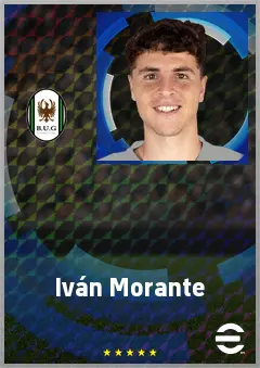 Iván Morante eFootball 2026 player card, 71 OVR CMF