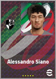 Alessandro Siano eFootball 2026 player card, 69 OVR GK