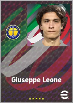 Giuseppe Leone eFootball 2026 player card, 68 OVR DMF