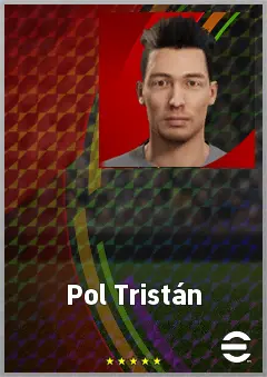 Pol Tristán eFootball 2026 player card, 68 OVR GK