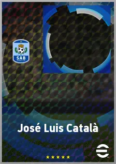 José Luis Català eFootball 2026 player card, 66 OVR CB