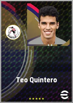 Teo Quintero eFootball 2026 player card, 69 OVR CB