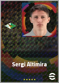 Sergi Altimira eFootball 2026 player card, 73 OVR DMF