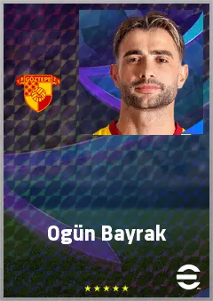 Ogün Bayrak eFootball 2026 player card, 69 OVR RB