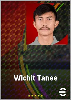 Wichit Tanee eFootball 2026 player card, 64 OVR DMF