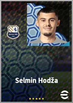 Selmin Hodža eFootball 2026 player card, 66 OVR RB