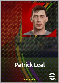 Patrick Leal eFootball 2026 player card, 66 OVR CMF
