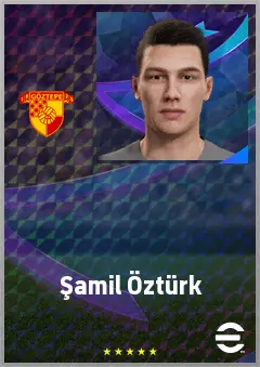 Şamil Öztürk eFootball 2026 player card, 62 OVR GK