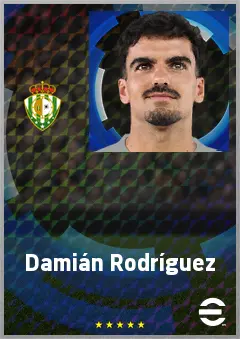 Damián Rodríguez eFootball 2026 player card, 71 OVR CMF