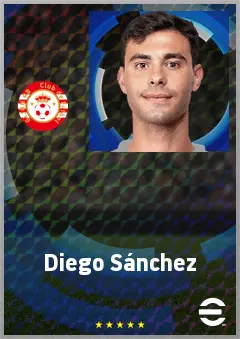 Diego Sánchez eFootball 2026 player card, 69 OVR CB