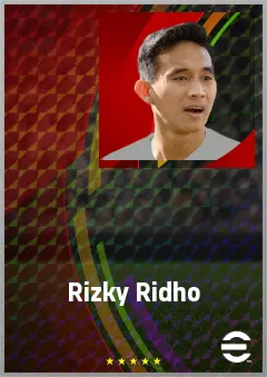 Rizky Ridho eFootball 2026 player card, 67 OVR CB