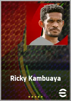 Ricky Kambuaya eFootball 2026 player card, 68 OVR CMF