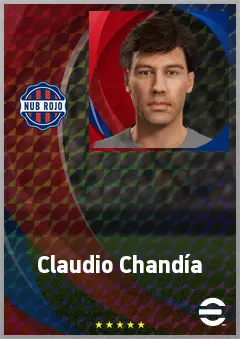 Claudio Chandía eFootball 2026 player card, 64 OVR GK