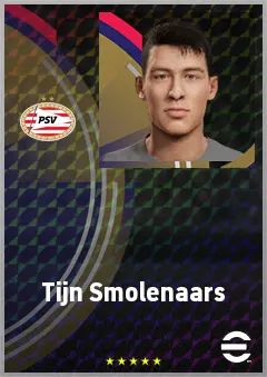 Tijn Smolenaars eFootball 2026 player card, 64 OVR GK