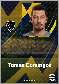 Tomás Domingos eFootball 2026 player card, 67 OVR RB