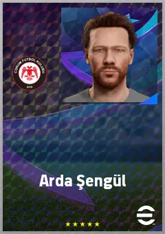 Arda Şengül eFootball 2026 player card, 67 OVR CB