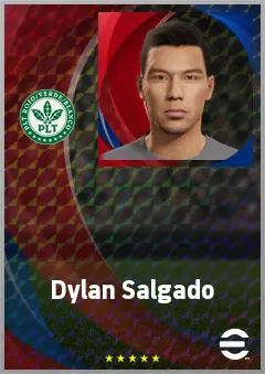 Dylan Salgado eFootball 2026 player card, 64 OVR LWF