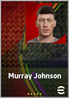Murray Johnson eFootball 2026 player card, 63 OVR GK