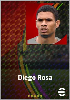 Diego Rosa eFootball 2026 player card, 68 OVR DMF