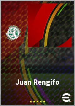 Juan Rengifo eFootball 2026 player card, 72 OVR AMF