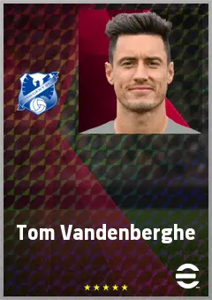 Tom Vandenberghe eFootball 2026 player card, 69 OVR GK