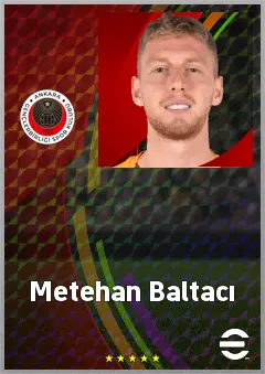 Metehan Baltacı eFootball 2026 player card, 64 OVR CB