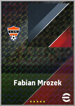 Fabian Mrozek eFootball 2026 player card, 67 OVR GK