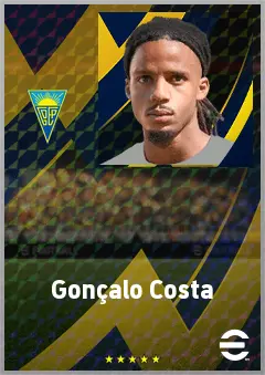 Gonçalo Costa eFootball 2026 player card, 68 OVR LB