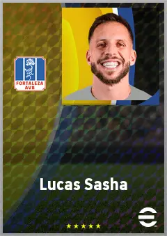 Lucas Sasha eFootball 2026 player card, 71 OVR DMF