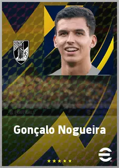 Gonçalo Nogueira eFootball 2026 player card, 67 OVR CMF