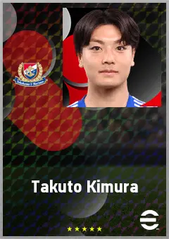 Kimura Takuto eFootball 2026 player card, 66 OVR RB