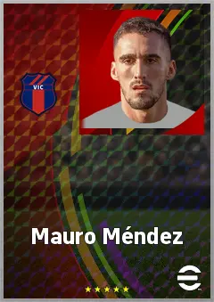 Mauro Méndez eFootball 2026 player card, 72 OVR CF