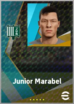 Junior Marabel eFootball 2026 player card, 72 OVR CF