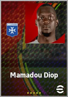 Mamadou Diop eFootball 2026 player card, 70 OVR GK
