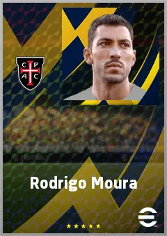 Rodrigo Moura eFootball 2026 player card, 68 OVR GK