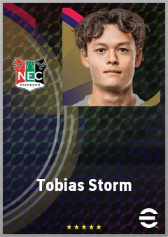 Tobias Storm eFootball 2026 player card, 70 OVR RB