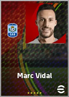 Marc Vidal eFootball 2026 player card, 67 OVR GK