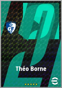 Théo Borne eFootball 2026 player card, 64 OVR GK
