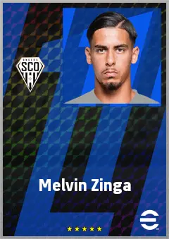 Melvin Zinga eFootball 2026 player card, 67 OVR GK