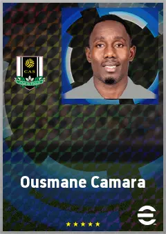 Ousmane Camara eFootball 2026 player card, 69 OVR CF