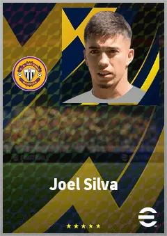 Joel Silva eFootball 2026 player card, 71 OVR CMF
