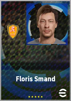 Floris Smand eFootball 2026 player card, 67 OVR CB