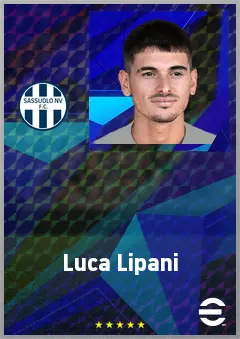 Luca Lipani eFootball 2026 player card, 69 OVR DMF