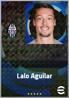 Lalo Aguilar eFootball 2026 player card, 69 OVR CB
