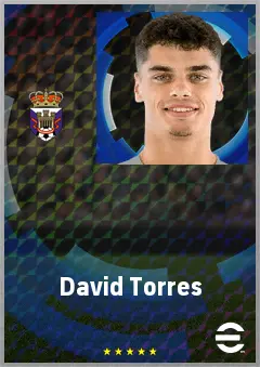 David Torres eFootball 2026 player card, 70 OVR CB