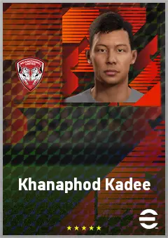Khanaphod Kadee eFootball 2026 player card, 60 OVR GK